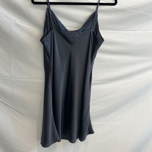 Abercrombie & Fitch Spaghetti Strap Dress - Grey - Picture 4 of 5